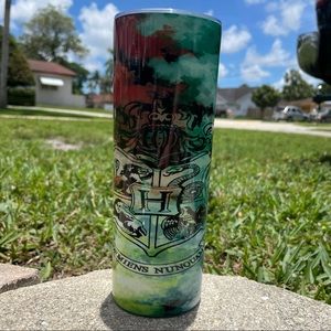 Hogwarts house crest tumbler